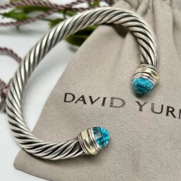 David Yurman classic cable fashion emerald bracelet